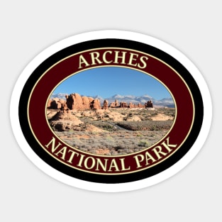 The Windows at Arches National Park, Moab, Utah Sticker